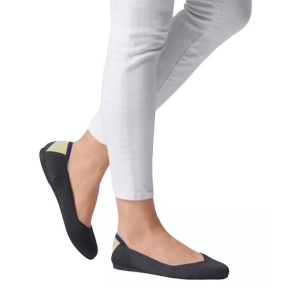 ROTHY'S The Flat In Retired Citron Ribbon Size 8 - Picture 2 of 11